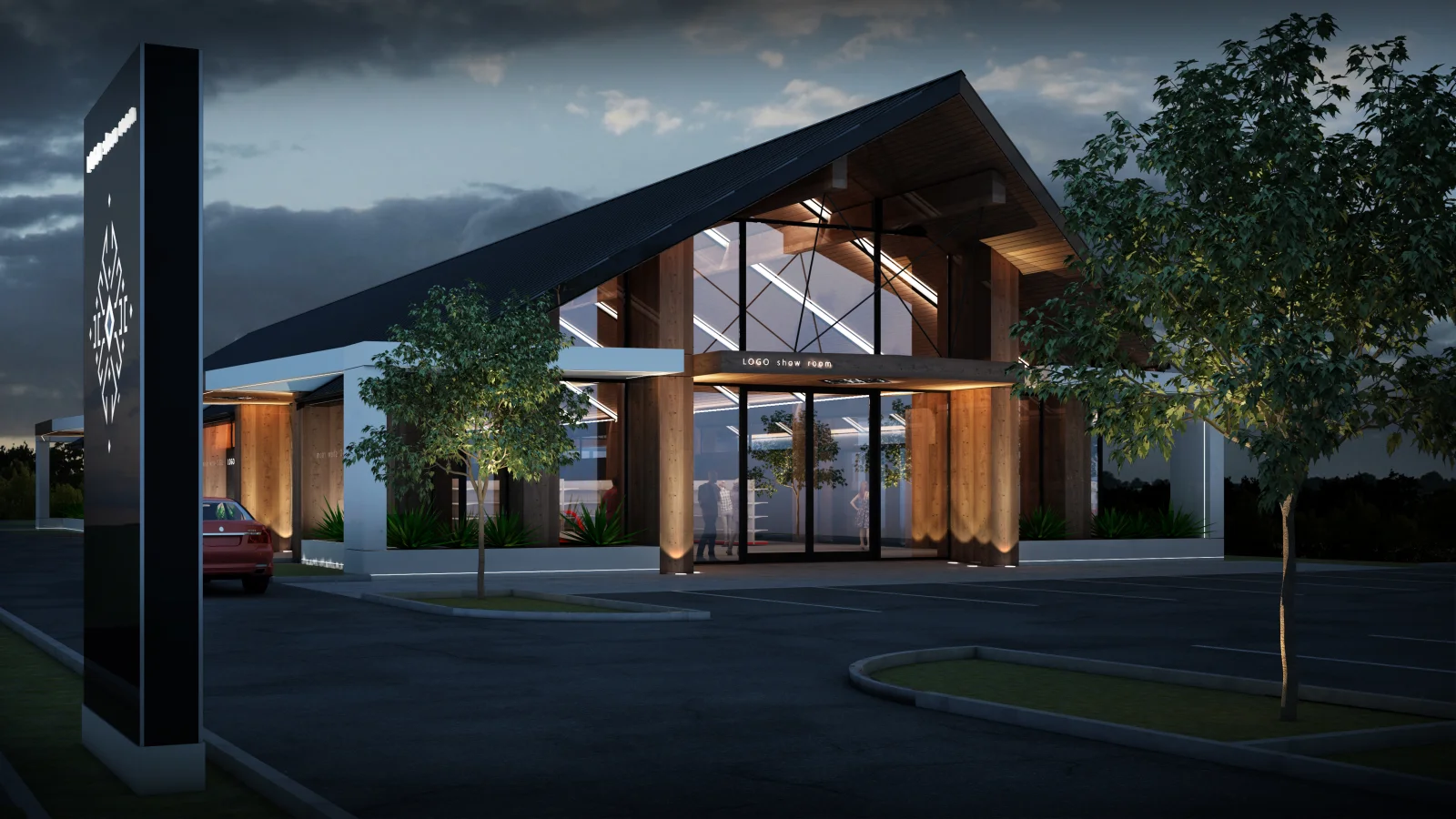 Hala Usługowa Bańska 	 - zdjęcie